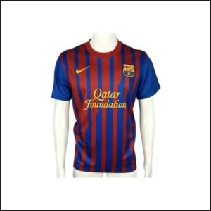 FC Barcelone – Maillot retro domicile 11/12