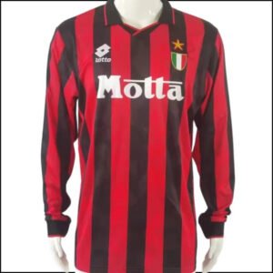 AC Milan – Maillot retro domicile manches longues 93/94