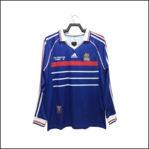 France – Maillot retro domicile manches longues 1998