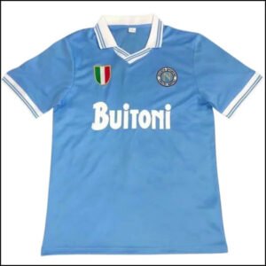 Naples – Maillot retro domicile 86/87