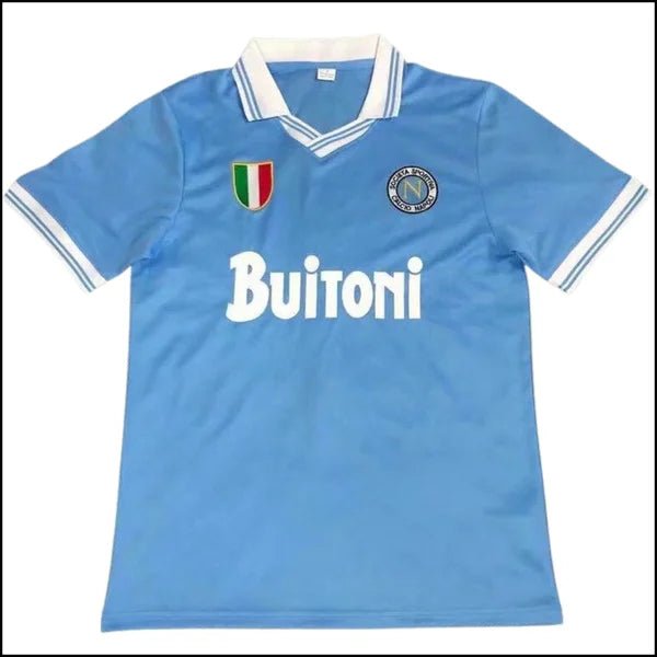 Naples – Maillot retro domicile 86/87
