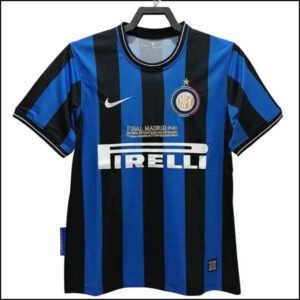 Inter Milan – Maillot retro domicile 09/10